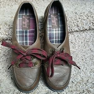 Jelly Pop chunky heeled shoes